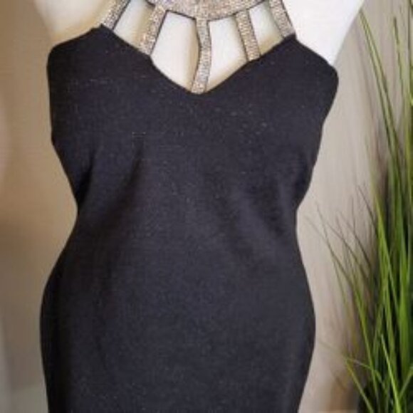 Dresses & Skirts - Black Sparkle Dress Size Large